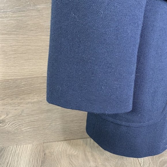 Linett Ltd. Cullwell & Son, Mens 2 Button Blazer Pockets Navy Size M - Picture 3 of 10